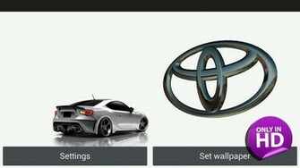 3d Toyota Logo Live Wallpaper