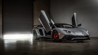 Wallpaper 4k Lamborghini Aventador Superveloce Coupe