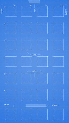 Best Blueprint Wallpaper For iPhone Plus And