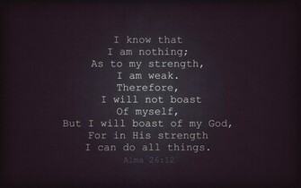 Kadee Jo A Powerful Scripture Wallpaper Excerpt From Alma