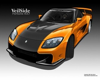 Veilside Fortune Rx7 HD Wallpaper Res