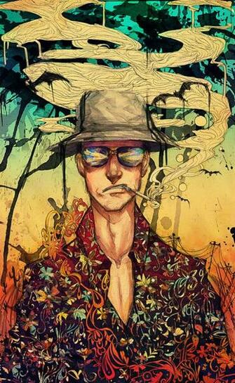 Hunter S Thompson Fan Art Slacker Shack