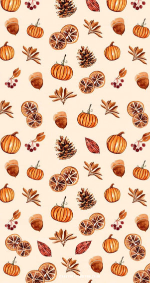 Minimalist Autumn Wallpaper