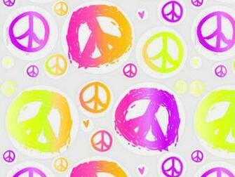 Colorful Peace Signs Wallpaper To Your Cell Phone Coloful