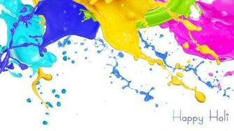 Beautiful Creative Holi HD Desktop Wallpaper Pics Story