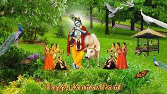 Krishna Janmashtami Scraps Wallpaper Greetings Ecards