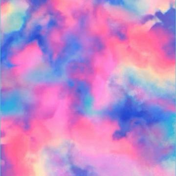 Sky Blue Cloud Pink Purple Atmosphere Ombre Wallpaper