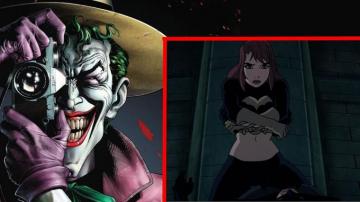 The Killing Joke Ld Ren Aka Batman Batgirl Kiss Scene