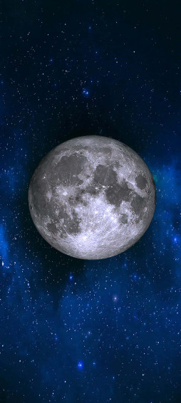 Moon And Stars iPhone Wallpaper