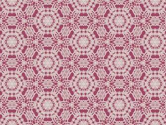 Artbyjean Image Of Lace Vintage White Over Maroon