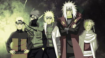 Naruto Kakashi Minato Jiraya Hiruz HD Wallpaper