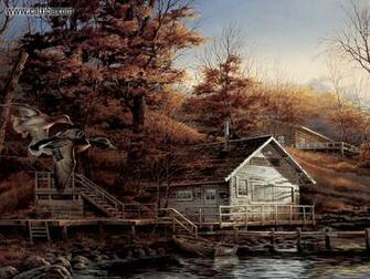 Terry Redlin Autumn Shoreline Print