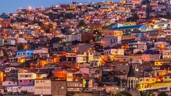 Spanish Language Chilean Culture Valparaiso Chile High