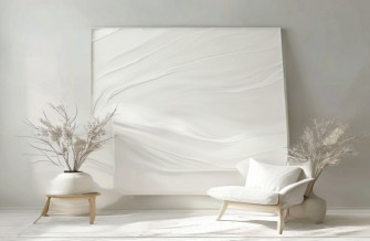 White Wallpaper Abstract