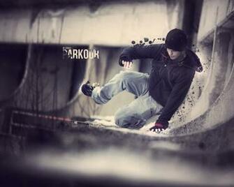 Parkour Wallpaper Wall By Lzdraffl