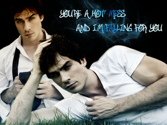 Damon Salvatore V Seri Lu Herec Ian Somerhalder Je Up R Z Knihy