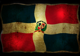 Grunge Dominican Flag By Izgraphics