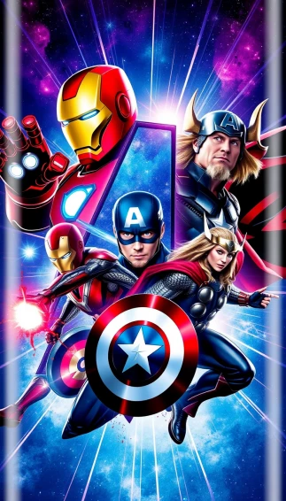 Avengers Cell Phone Wallpaper