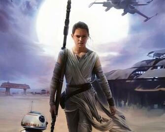 Rey Star Wars Wallpaper Top Background