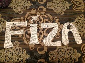 Your Name From Words And Sentences About You Fiza My Lips