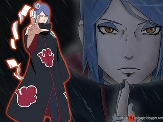 Konan Akatsuki Women Wallpaper Naruto Shippuden