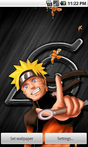 Naruto Anime Live Wallpaper HD Android Market