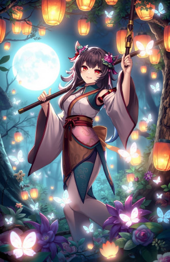 Hutao Genshin Impact Wallpaper