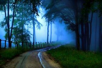 Blue Mist Wallpaper