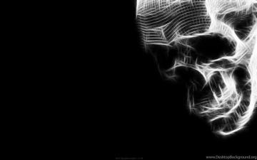 Wallpaper Kali Linux Abstract Cool Skull HD Desktop