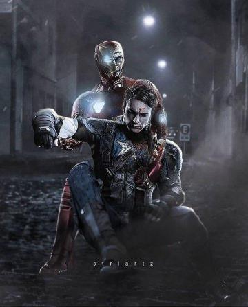 Captain America And Iron Man Endgame Captainamerica Ironman