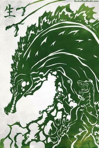 Godzilla Versus Biollante By Mypetdinosaur