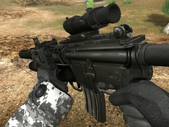 M4a1 Weapon Gun Military Rifle Police F Wallpaper Background