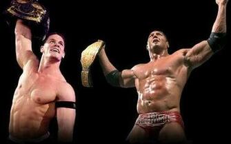 Batista Vs John Cena Wallpaper Photo