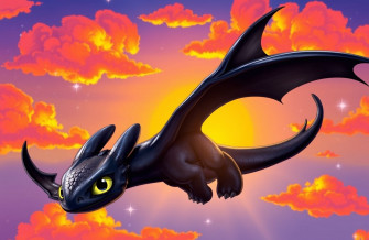 Alpha Toothless Wallpaper