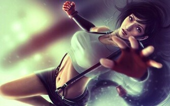 Tifa Phoenix Down Final Fantasy Art HD Wallpaper