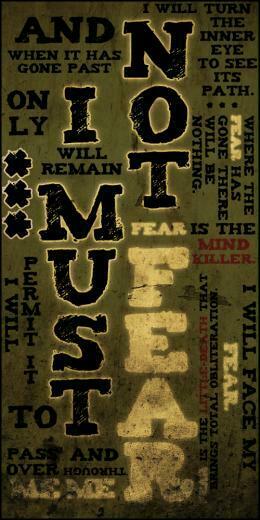 Litany Against Fear Wallpaper By Albrt89