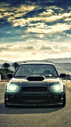 Subaru iPhone Wallpaper Image