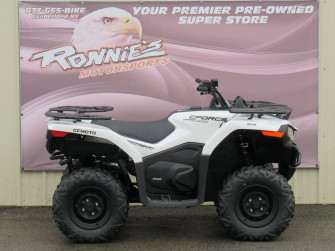 New Cfmoto Cforce Polar White Atvs In Ashford Ma