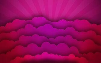Abstract Clouds Pink Wallpaper