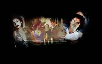 Elena Und Damon Wallpaper