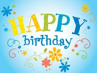 Window Wallpaper Happy BirtHDay Desktop