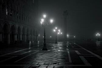Landsacape Venice Fog Subtle Photo City HD Wallpaper