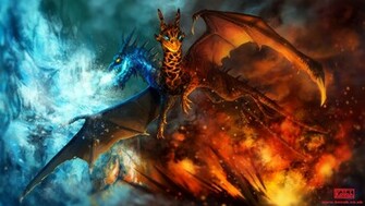 Jakiro The Song Of Fire And Ice Wallpaper Dota HD