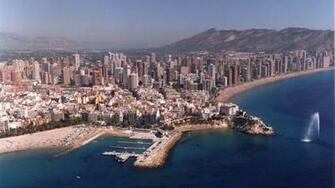 Benidorm X Postcard Wallpaper