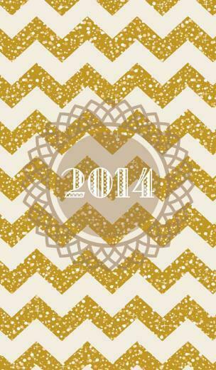 Gold Glitter Chevron iPhone Wallpaper iPad Mac
