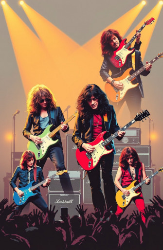 Classic Rock Bands Wallpaper