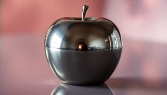 Metal Apple Wallpaper