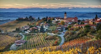 Italia Italy Piemonte Treiso Landscapes Wallpaper And