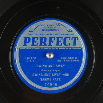Sammy Kaye Swing And Sway Vinyl Record Wallpaper