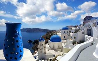 Santorini Wallpaper Image